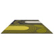 Orla Kiely Rug Striped Tulip Seagrass 160307 120cm x 180cm