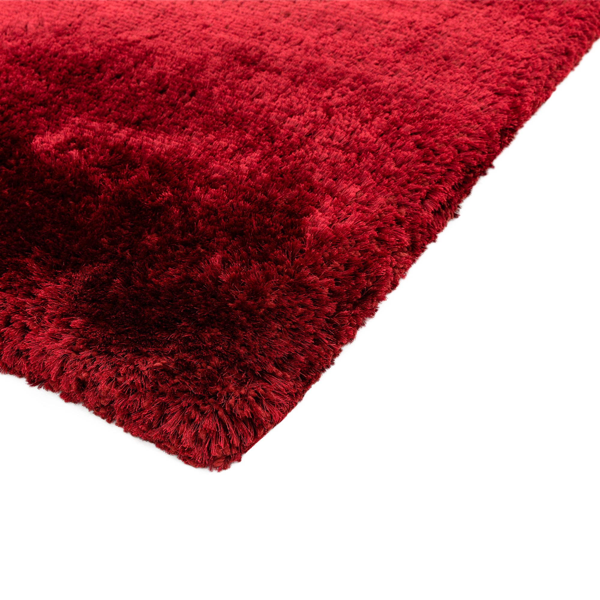 Plush Rug Red 70 X 140cm