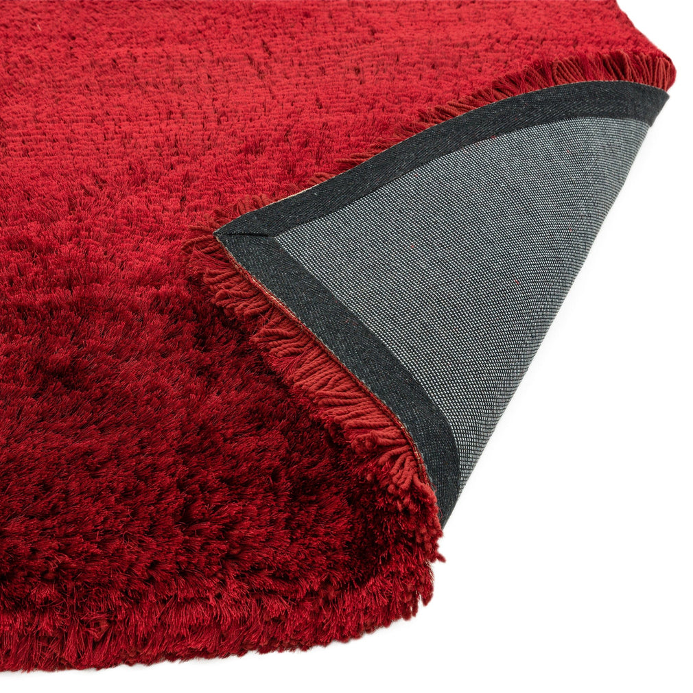 Plush Rug Red 70 X 140cm