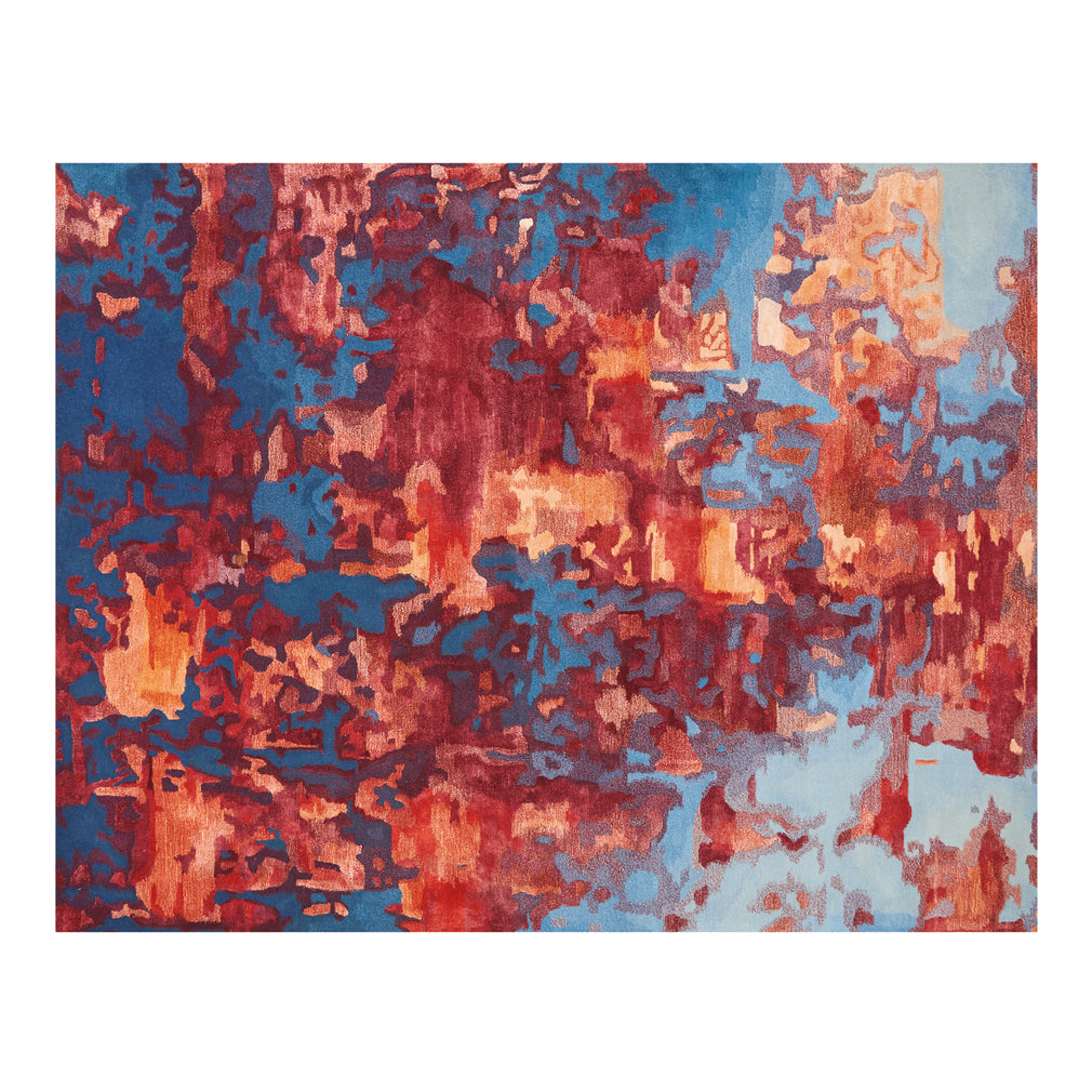 Prismatic Rug - PRS13 Blue Flame 114 x 175cm