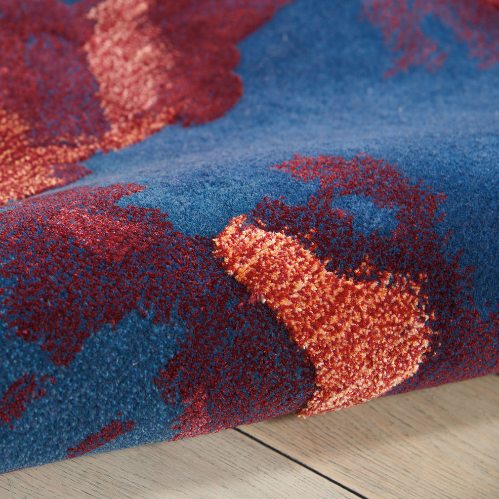 Prismatic Rug - PRS13 Blue Flame 114 x 175cm