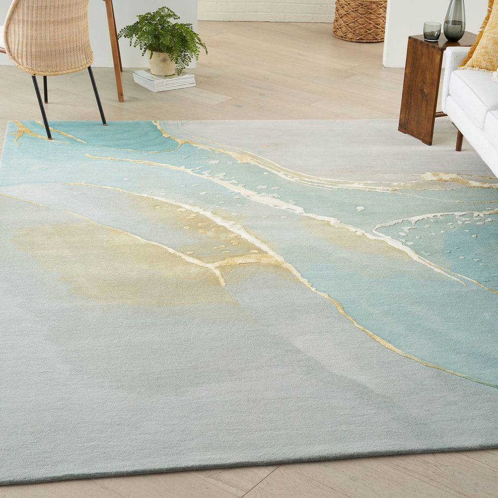 Prismatic - Rug PRS27 Grey Seafoam 114 x 175cm