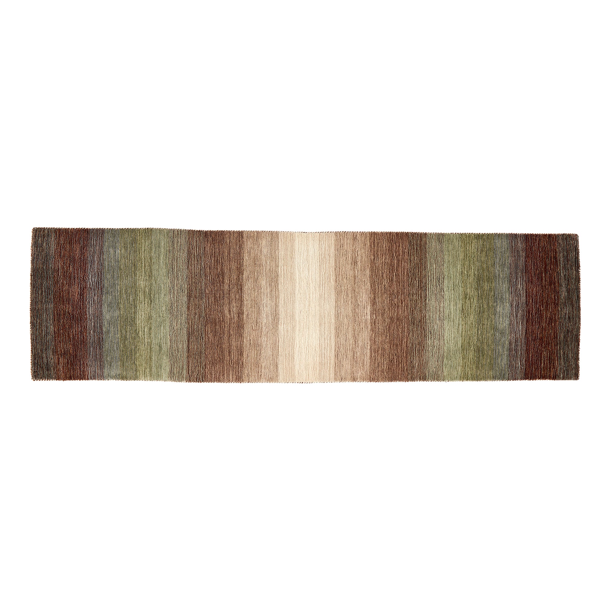 Panorama Rug Green Multi 80cm x 200cm Runner