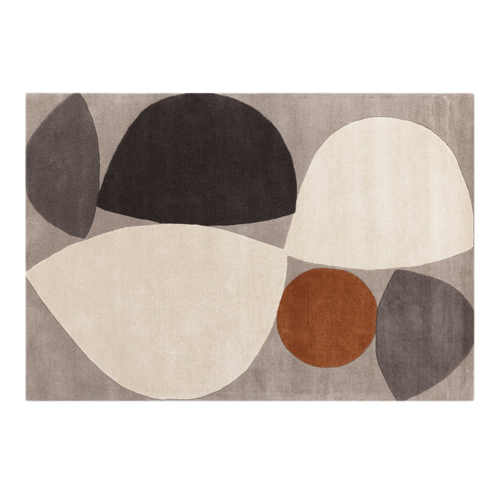 Reef Rug RF24 Mid Century Grey 120cm x 170cm