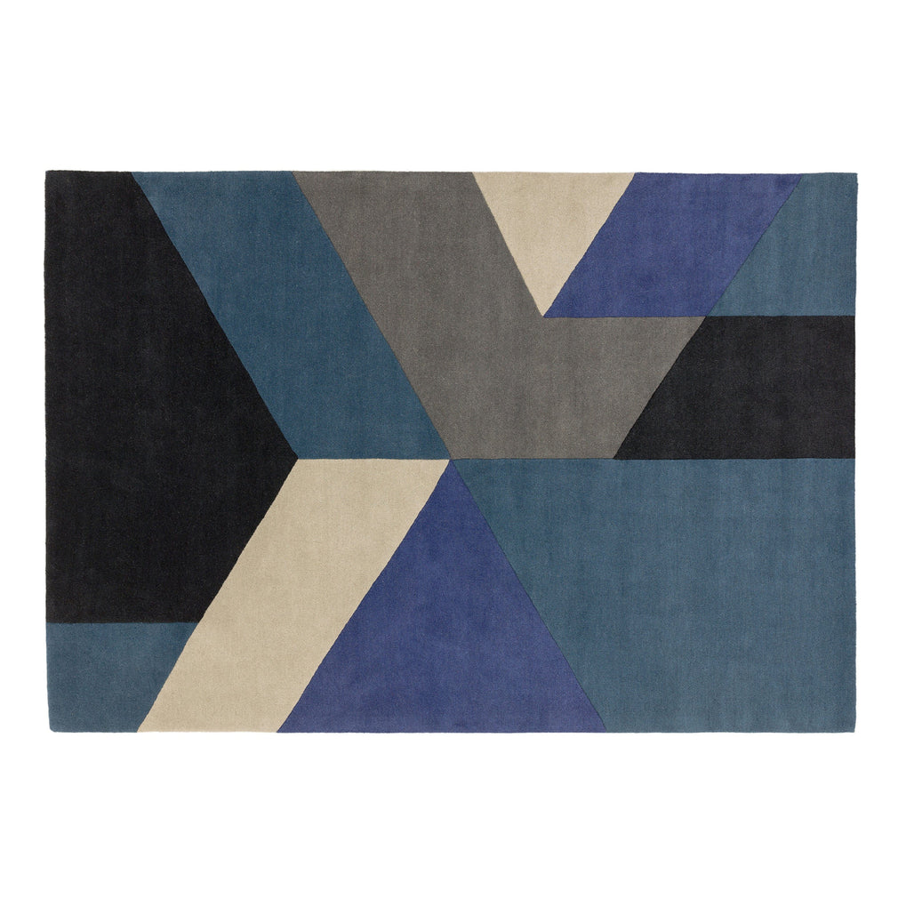 Reef Big Geo - Rug Blue 120cm x 170cm