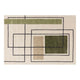 Reef Outline - Rug RF21 Khaki 120cm x 170cm