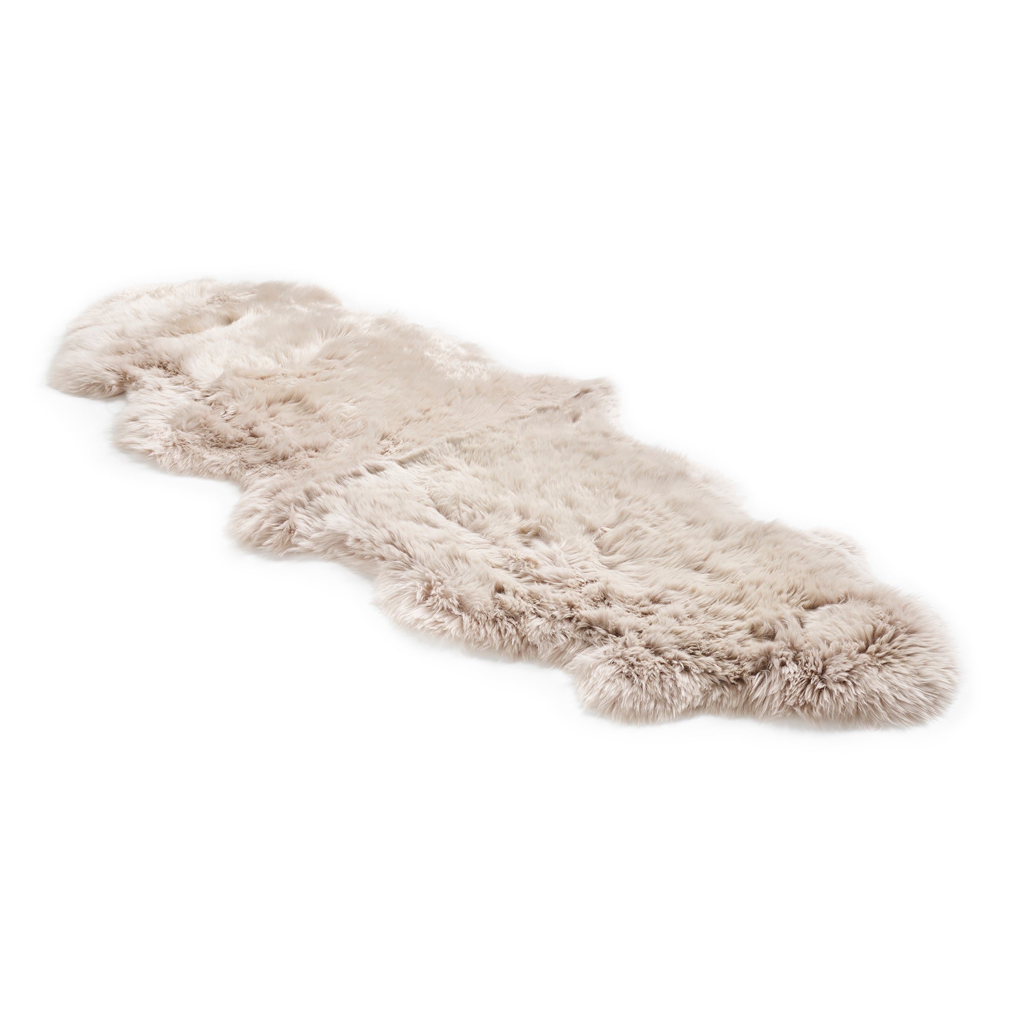 Sheepskin - 2 Piece Rug Stone