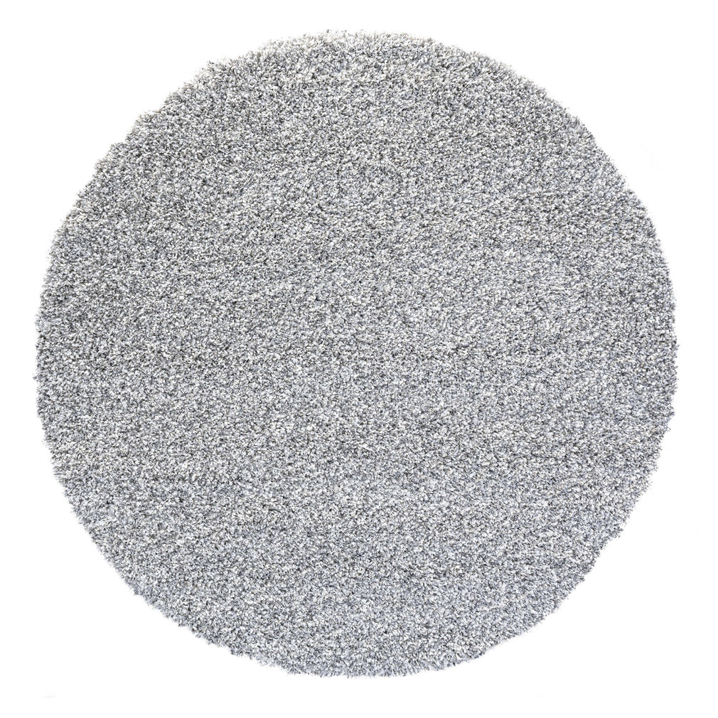 Twilight - Rug White Silver 120cm Circle