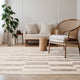 Valley Rug - Natural Ivory Tile 120cm x 170cm