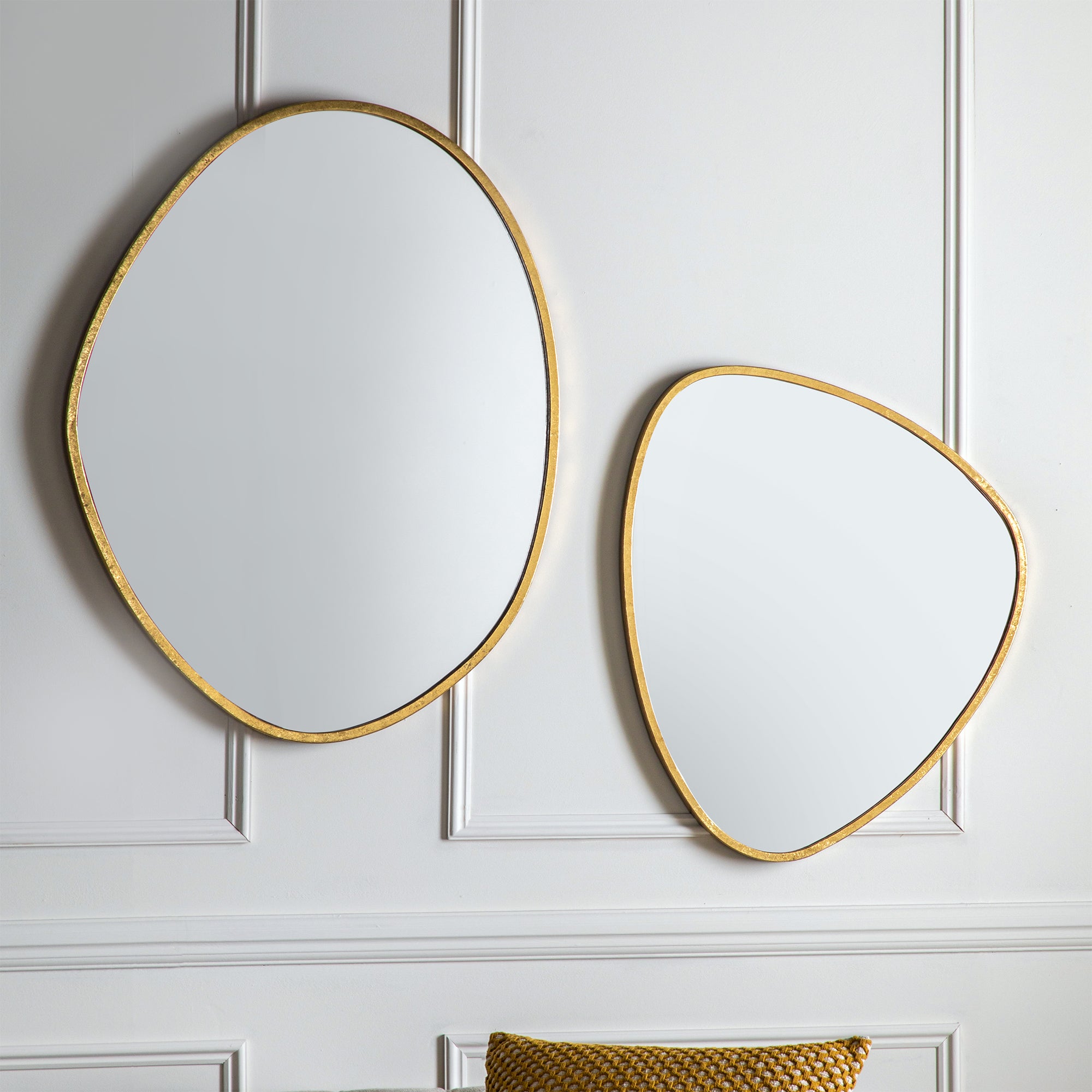 Livia Mirror - Gold Small