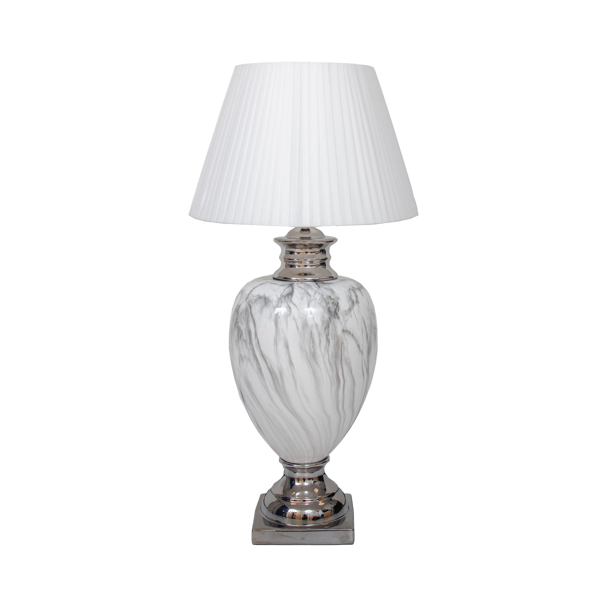 Brigit - White Table Lamp Large
