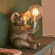 Bruce Table Lamp Vintage Silver