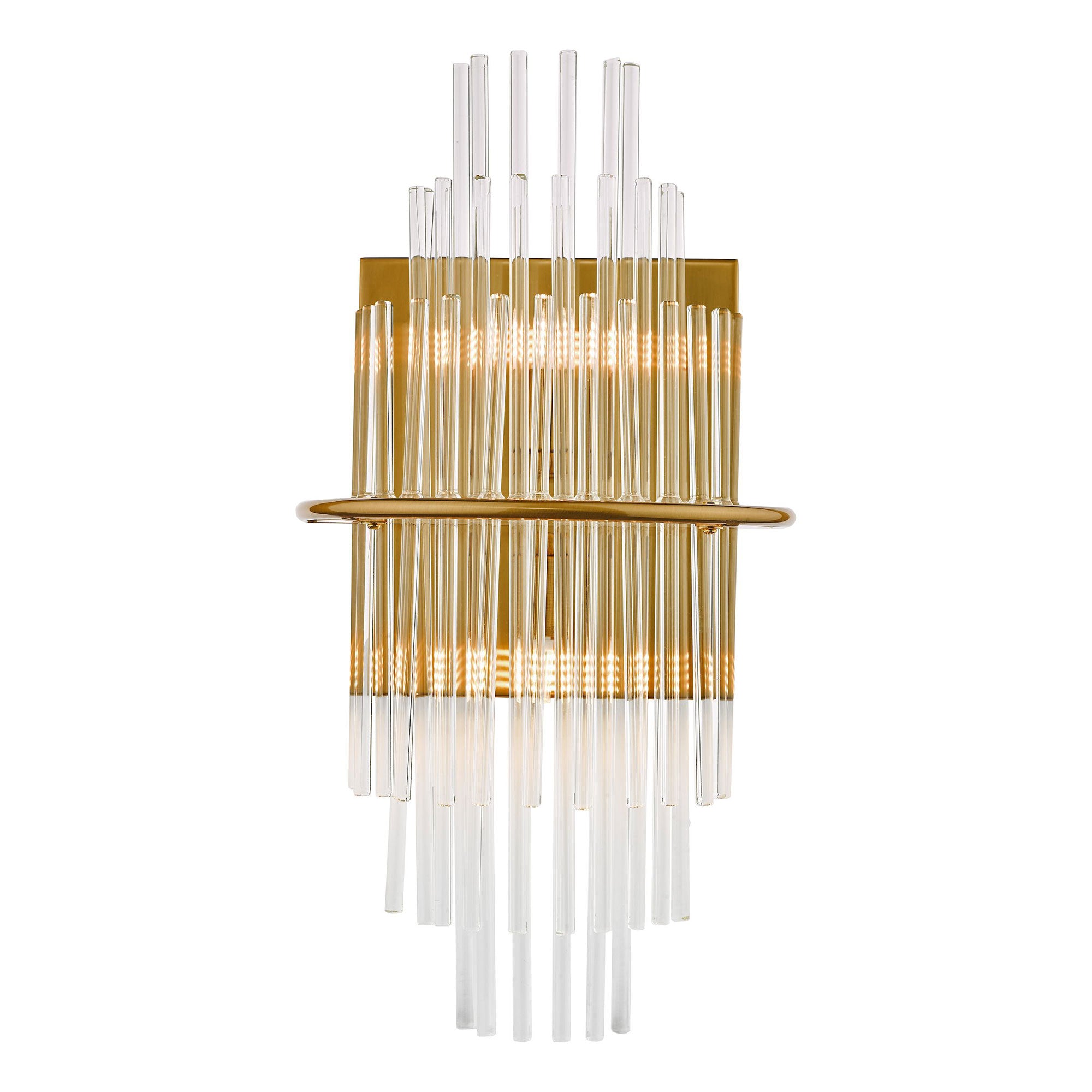 Dunand Wall Light Brushed Antique Gold