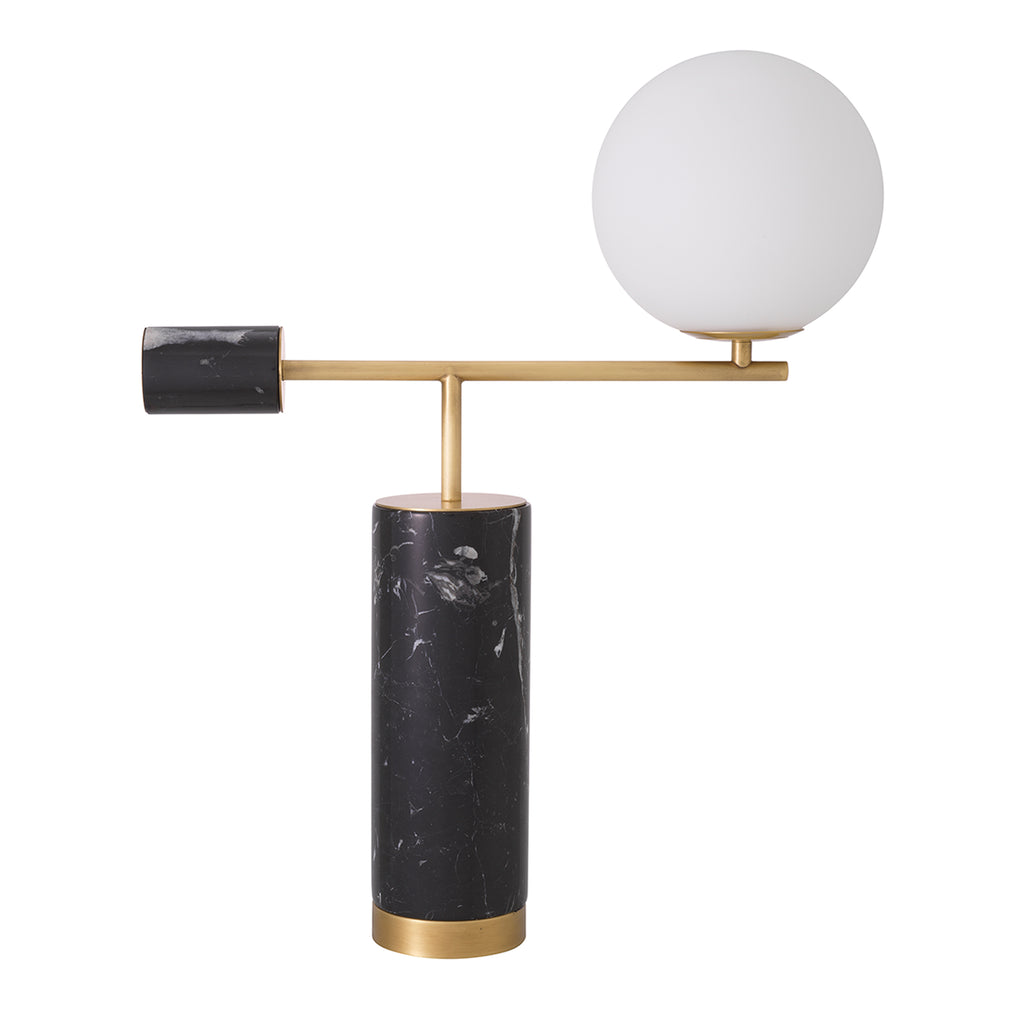 Eichholtz Xperience - Table Lamp Antique Brass/Black Marble