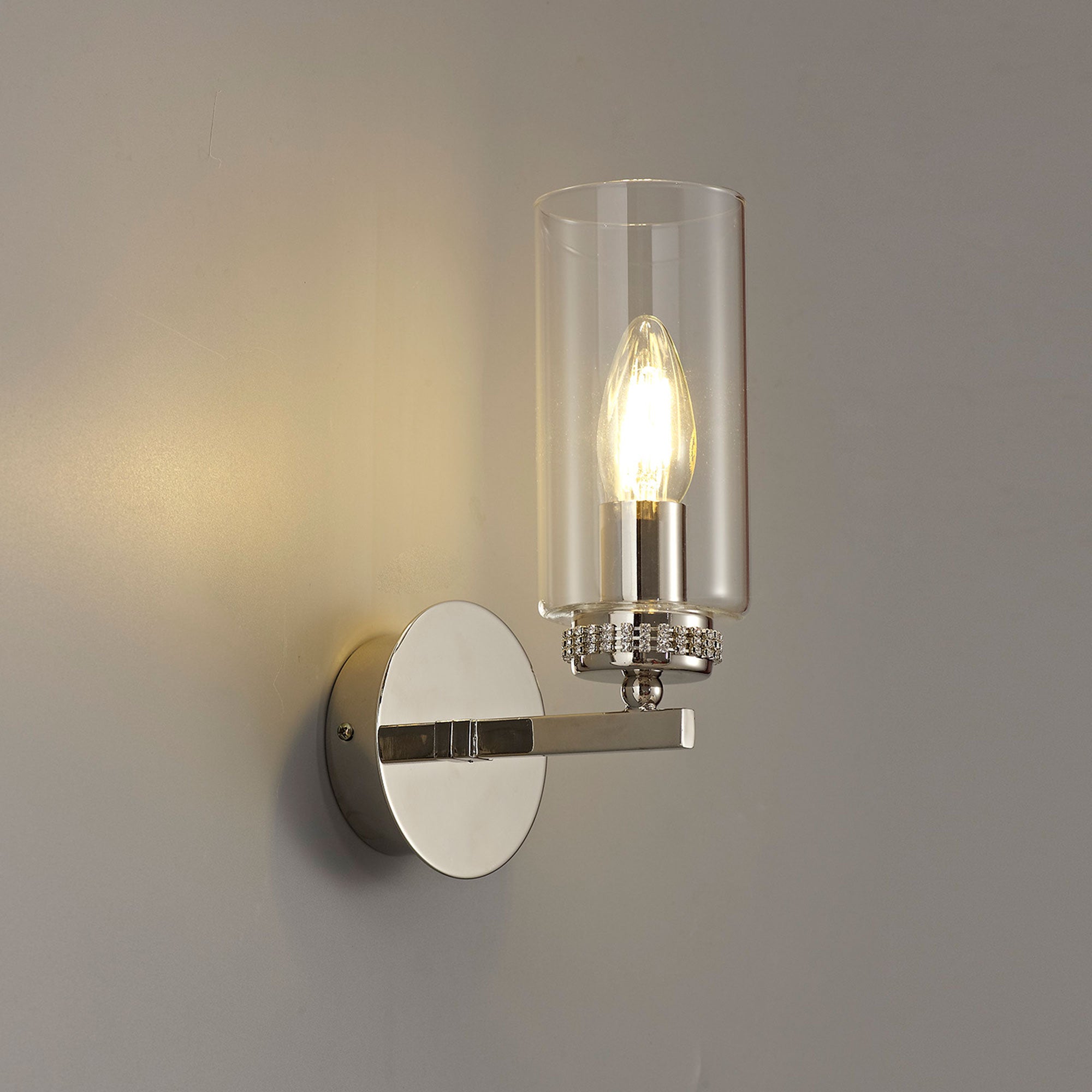 Kova 1 Wall Light Pol Nickel