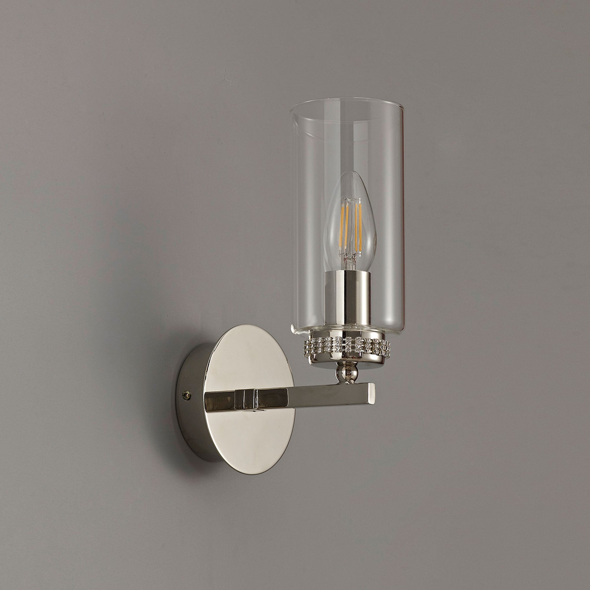 Kova 1 Wall Light Pol Nickel