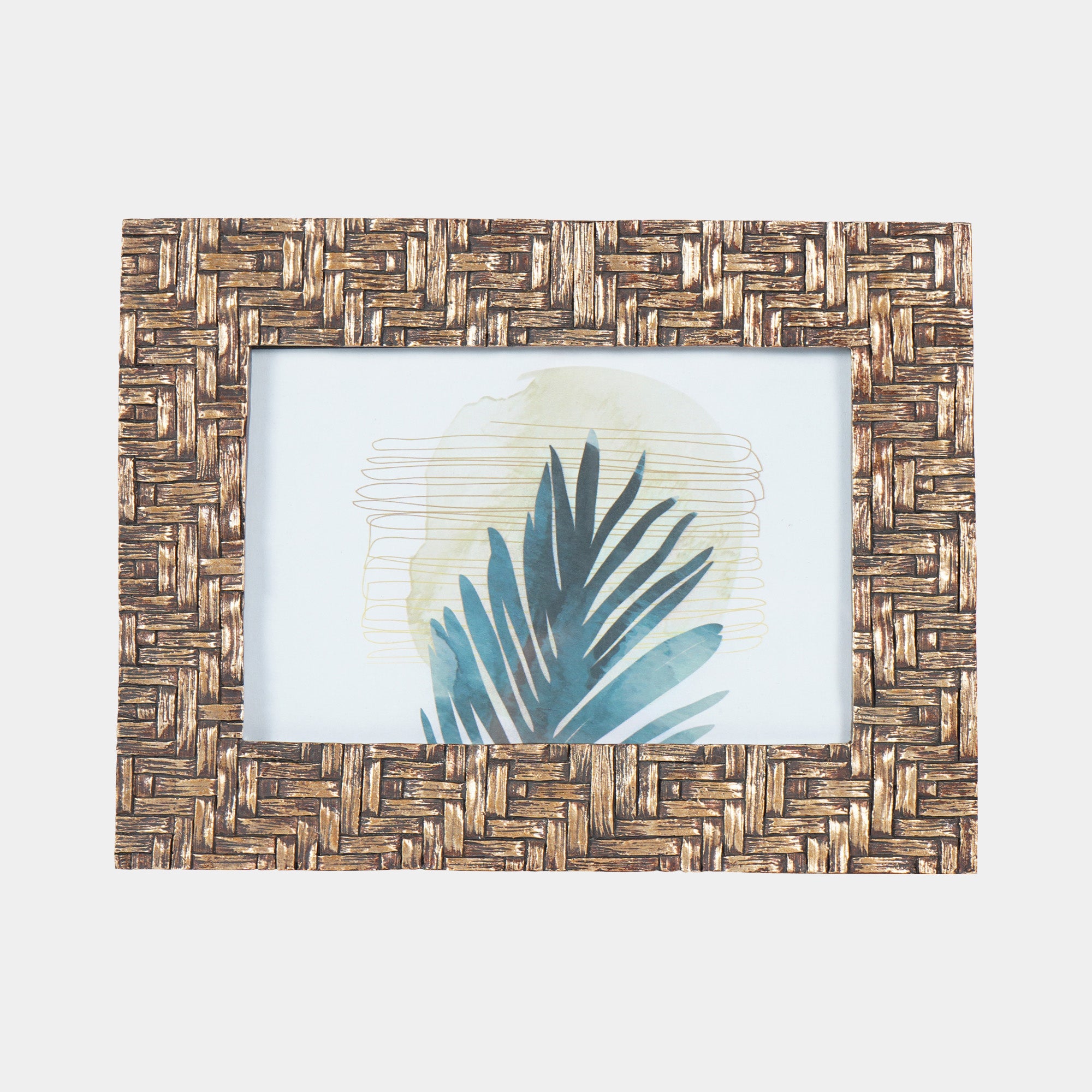Bamboo - Woven Photo Frame 4x6 cm