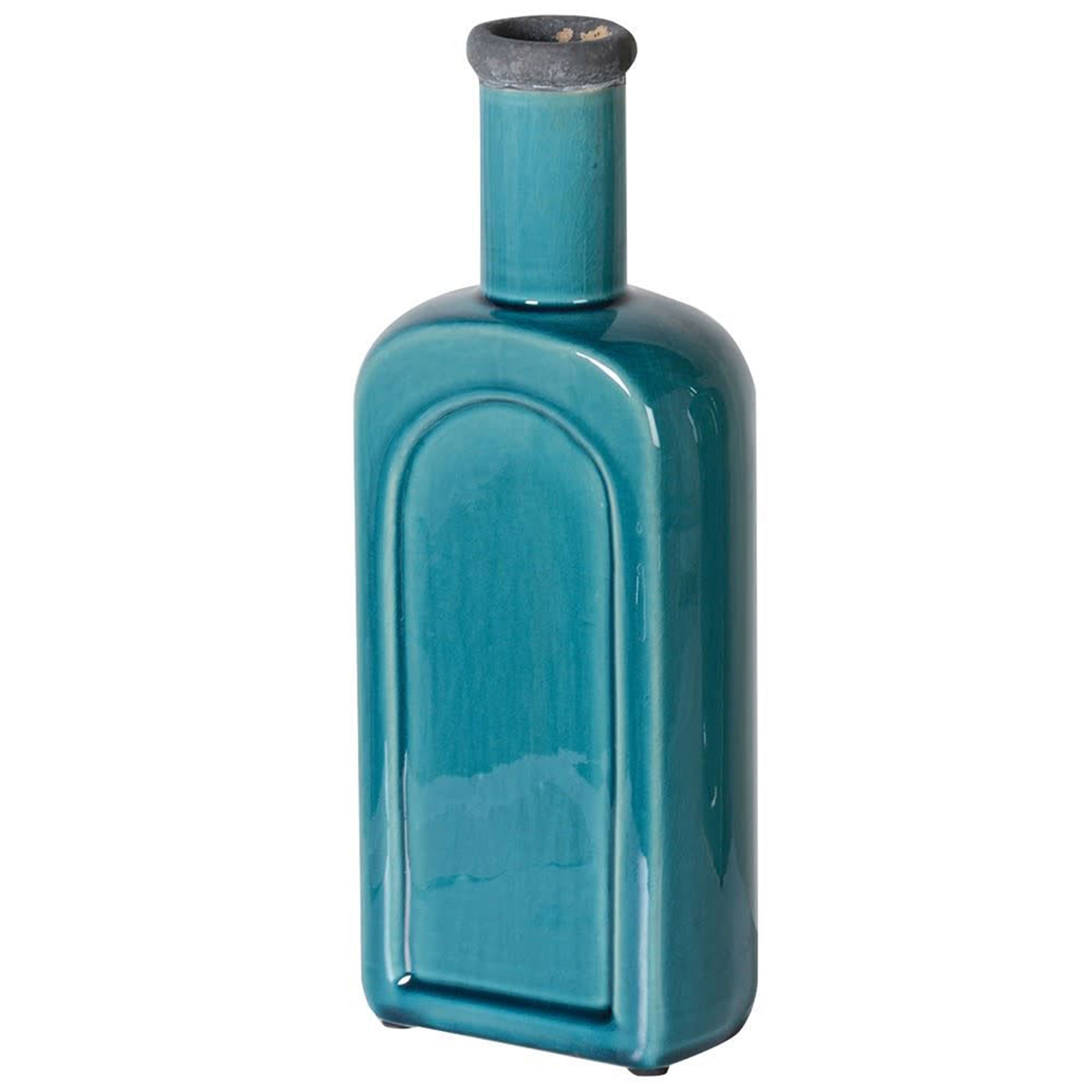 Bottle Vase Turquoise Small