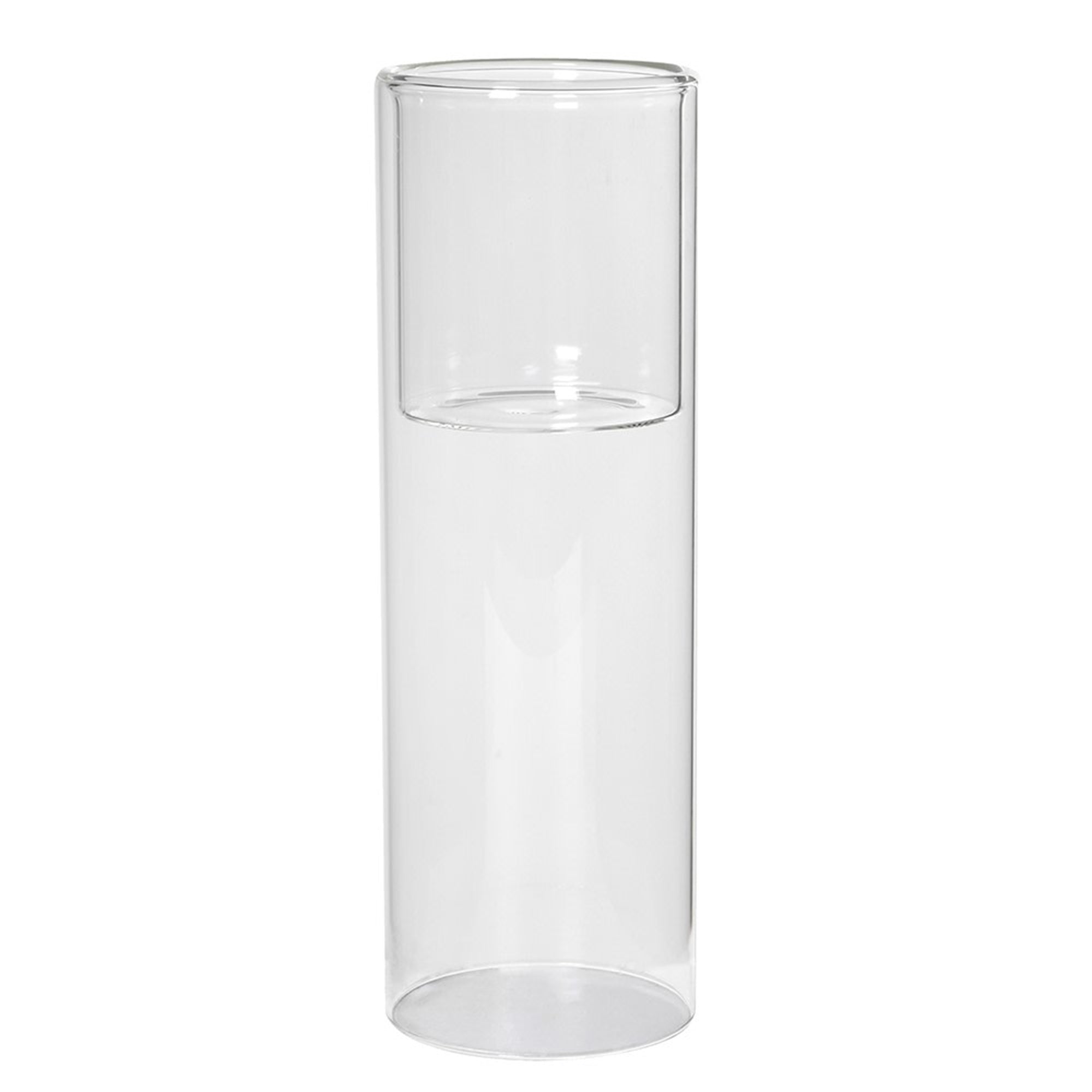 Tatum - Glass Cylinder Candle Holder Large