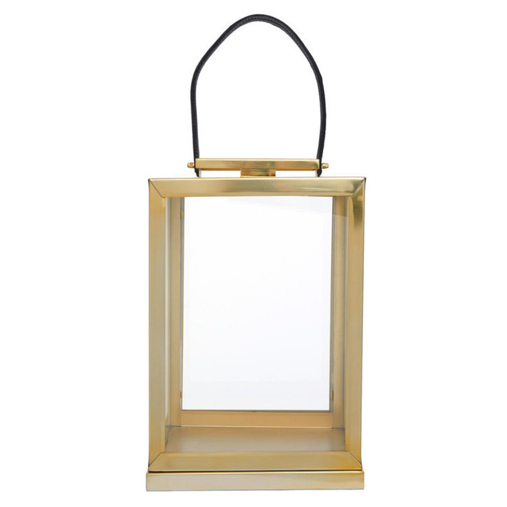 Herber Lantern with Leather Handle Small