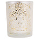 Leopard Head - Glass Candle Holder Small