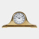 Retro Mantel Clock Brass Finish (BO)