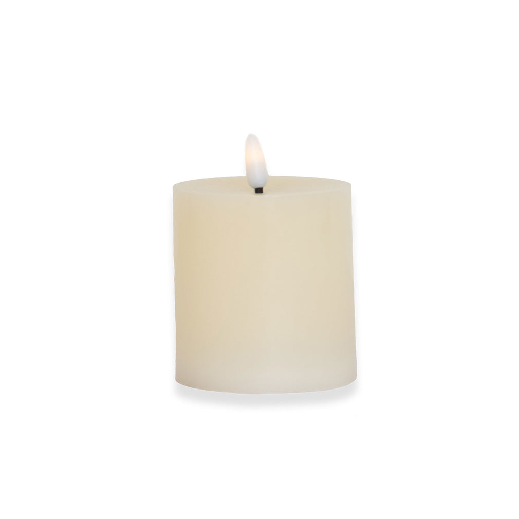 Real Wax - Cream LED Candle Small