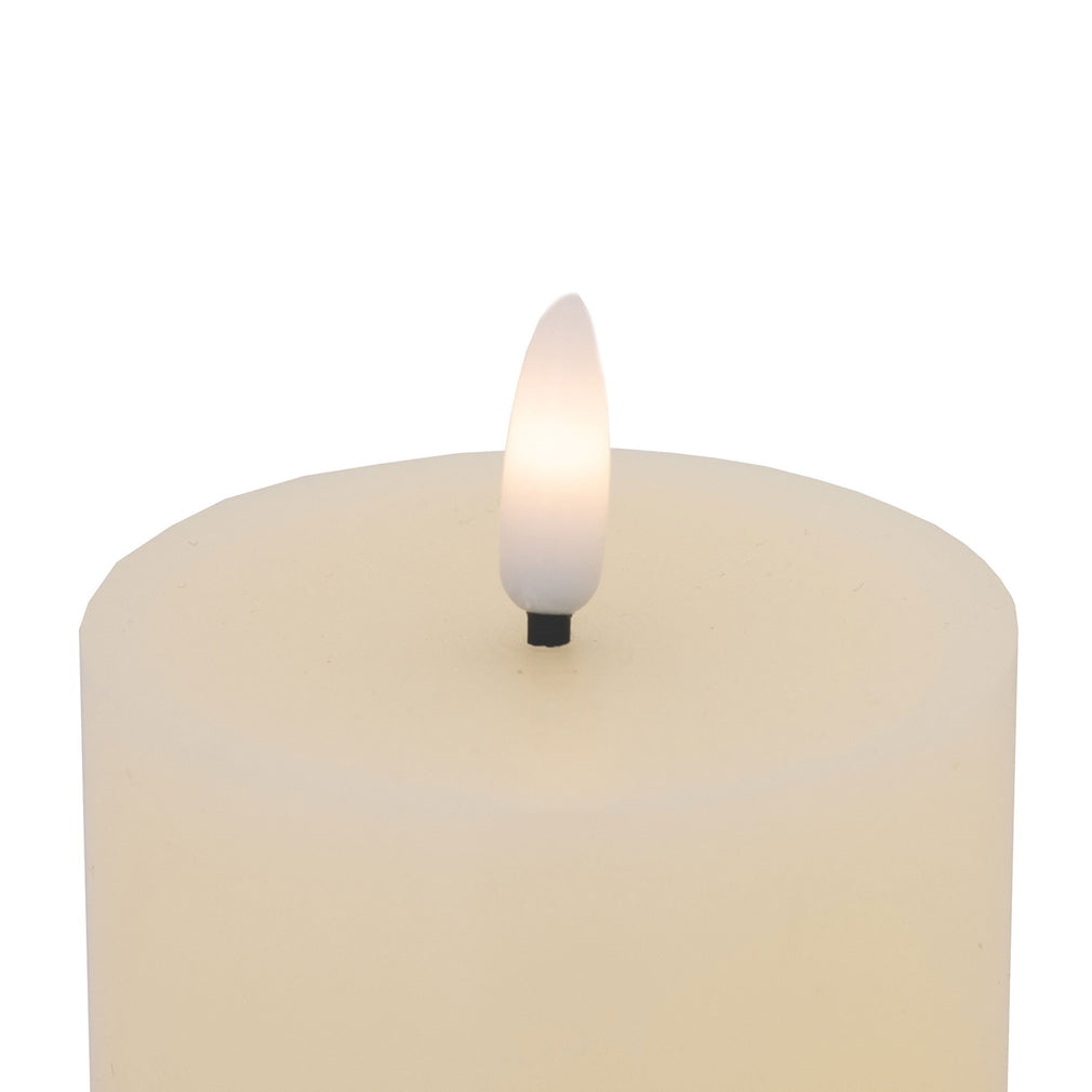 Real Wax LED Candle Cream Small (DR)