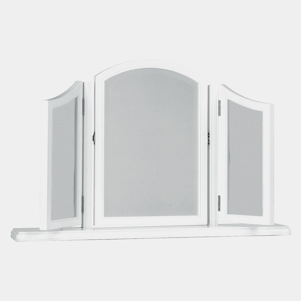 9016-17 Gallery Mirror White Finish