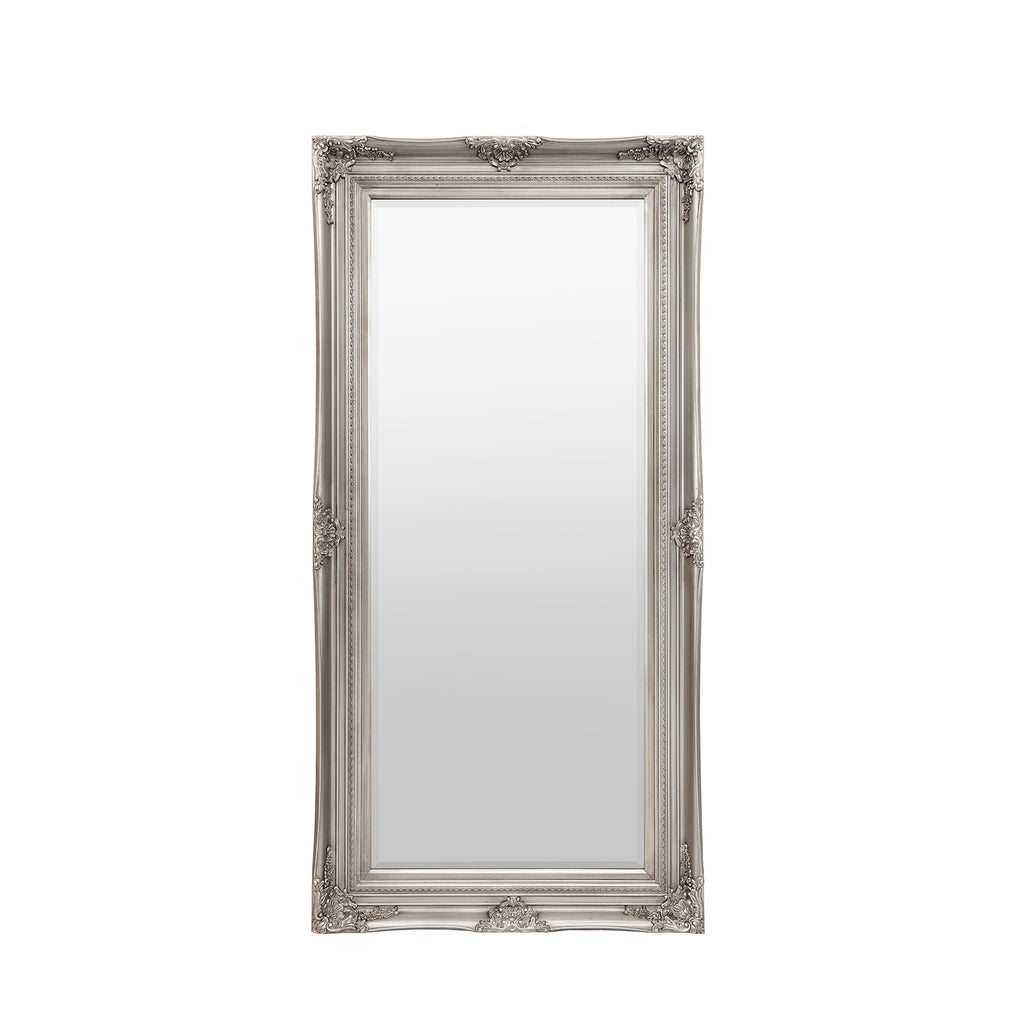 Chantilly Swept Mirror Silver 171x85cm (WG)