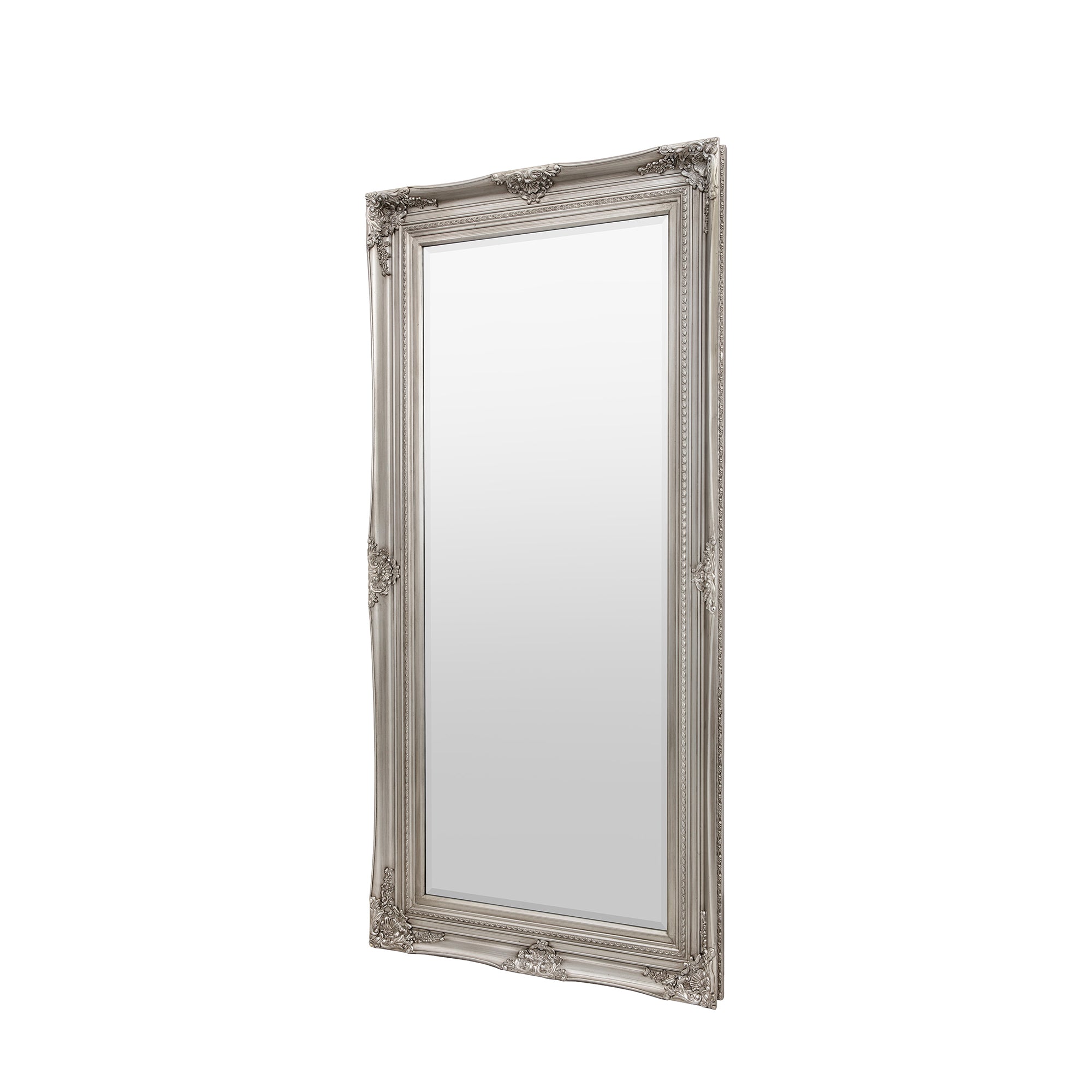 Chantilly Swept Mirror Silver 171x85cm (WG)