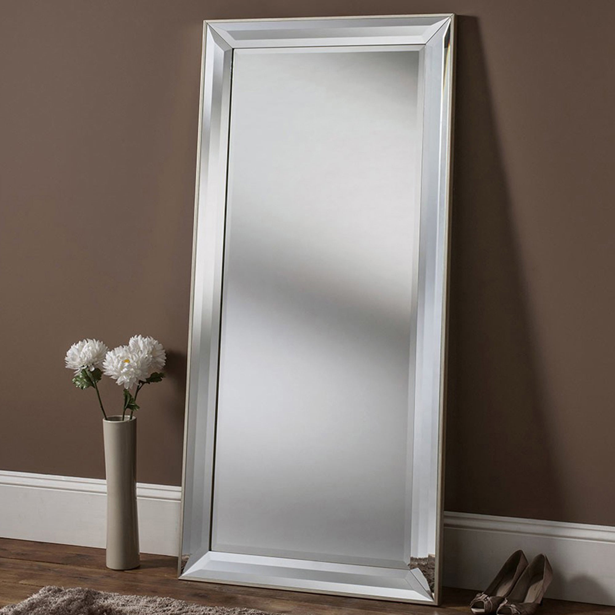 Ascot Double Bevelled Mirror 167x76cm