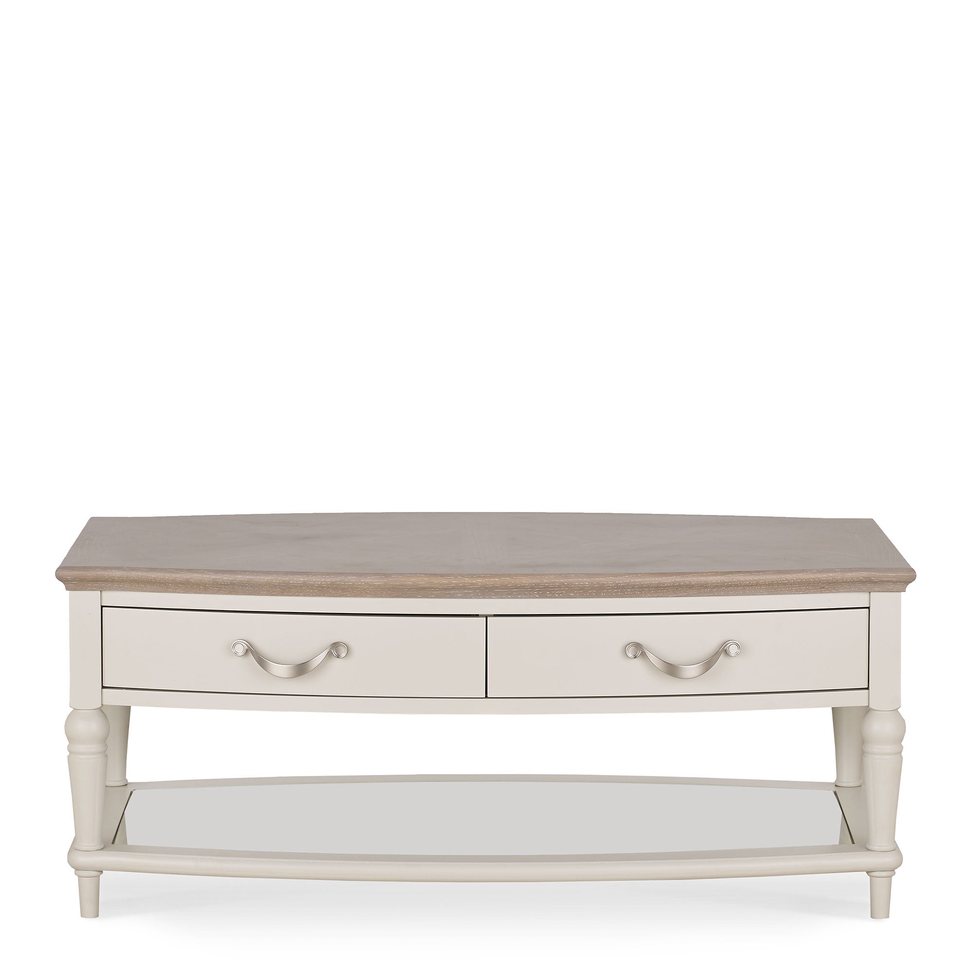 Chateau - Grey Washed Oak & Soft Grey Coffee Table