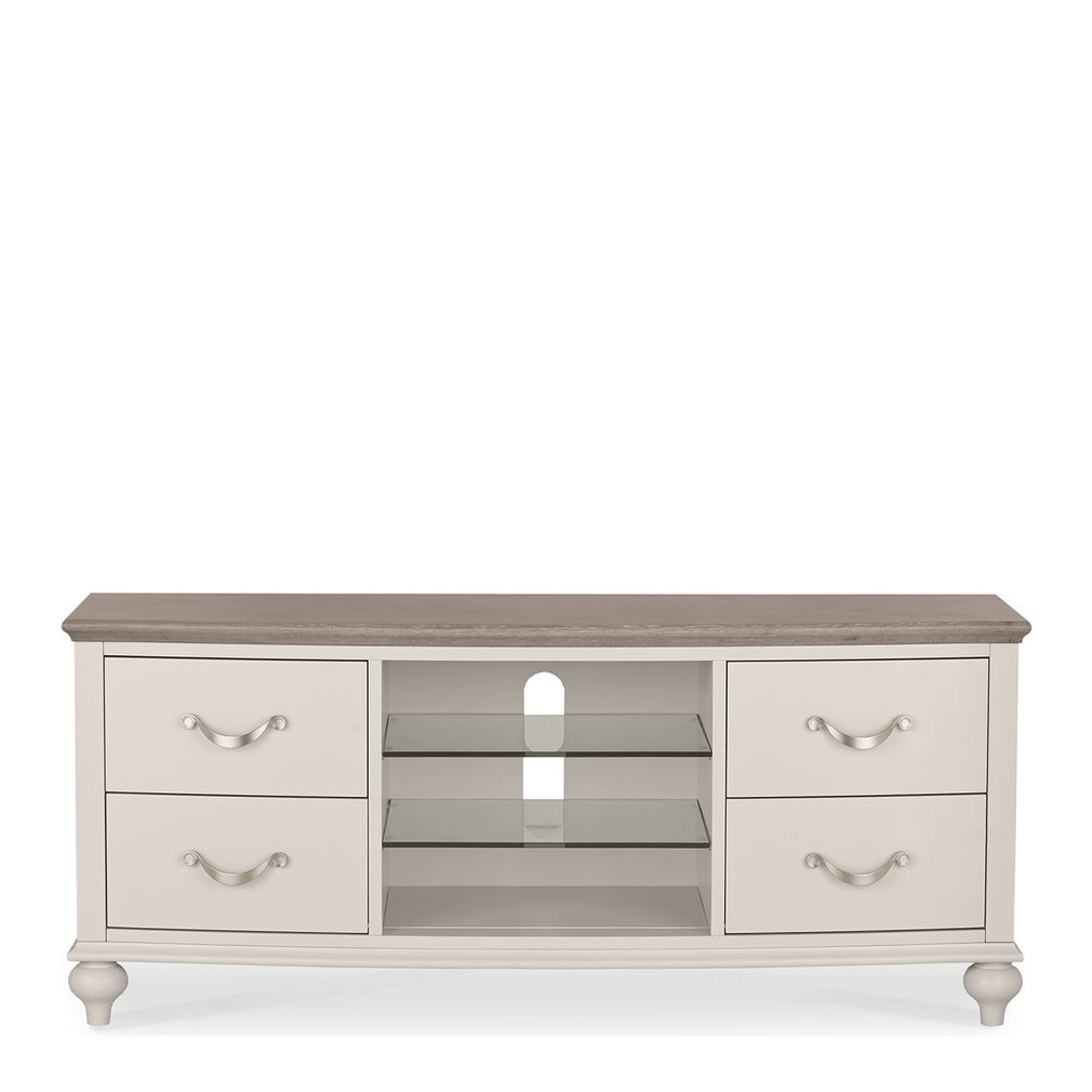 Chateau - Grey Washed Oak & Soft Grey Entertainment Unit