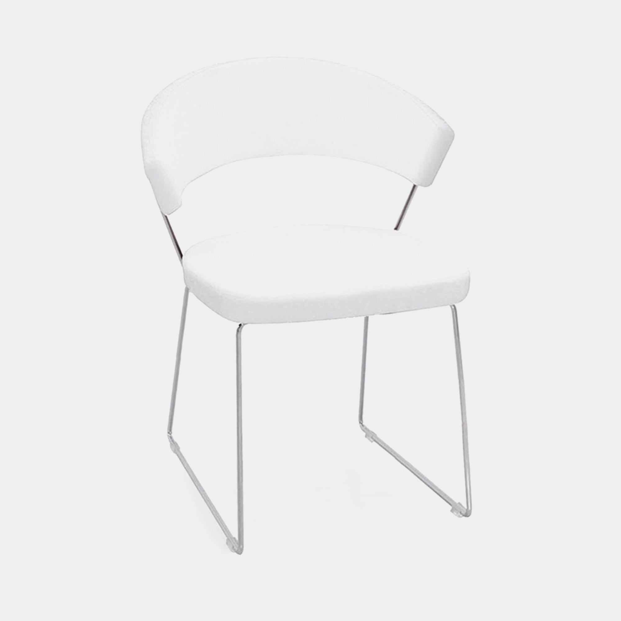 .New York Chair P77 Chrome/S92 Skuba Optic White.