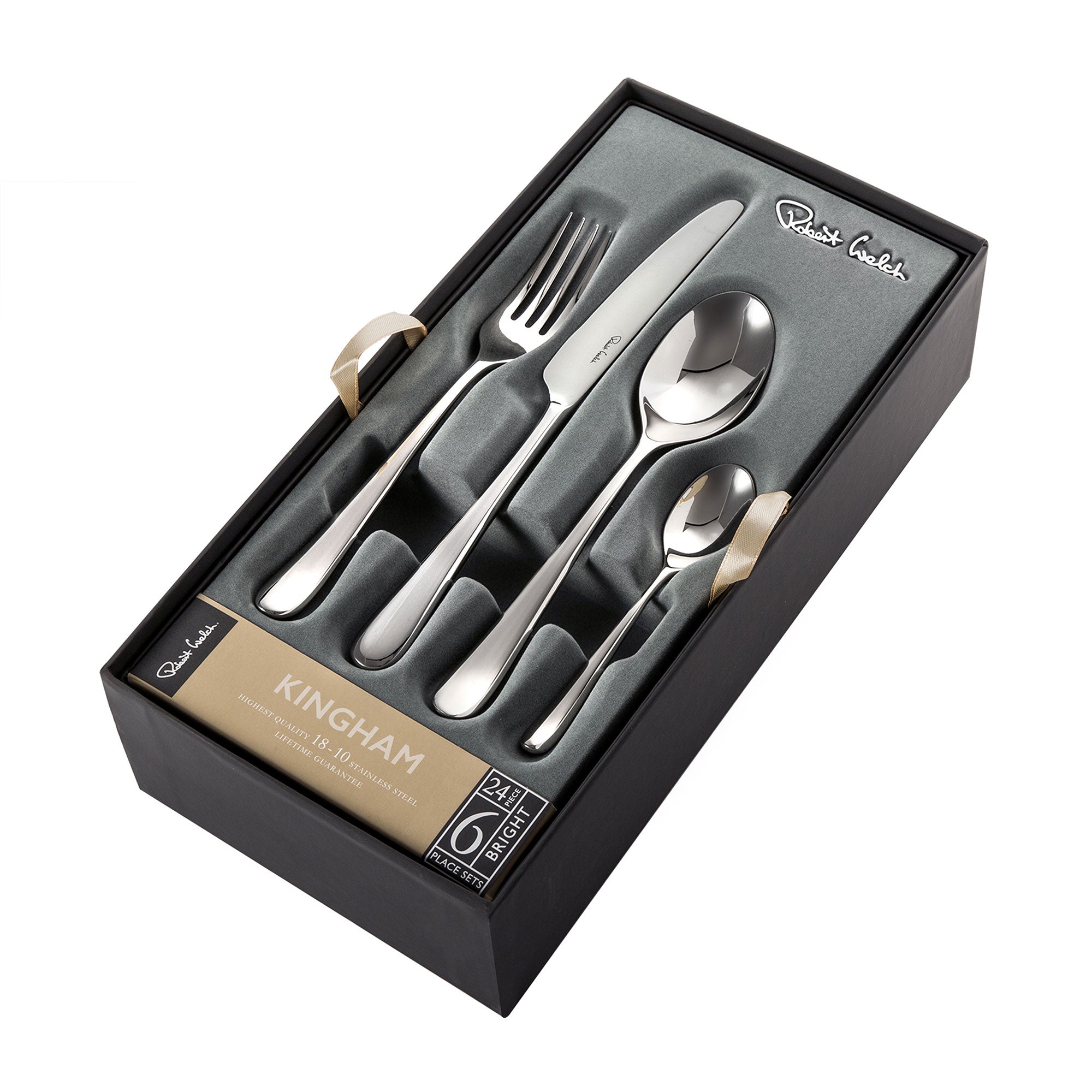 Robert Welch Kingham - 24 Piece Cutlery Set