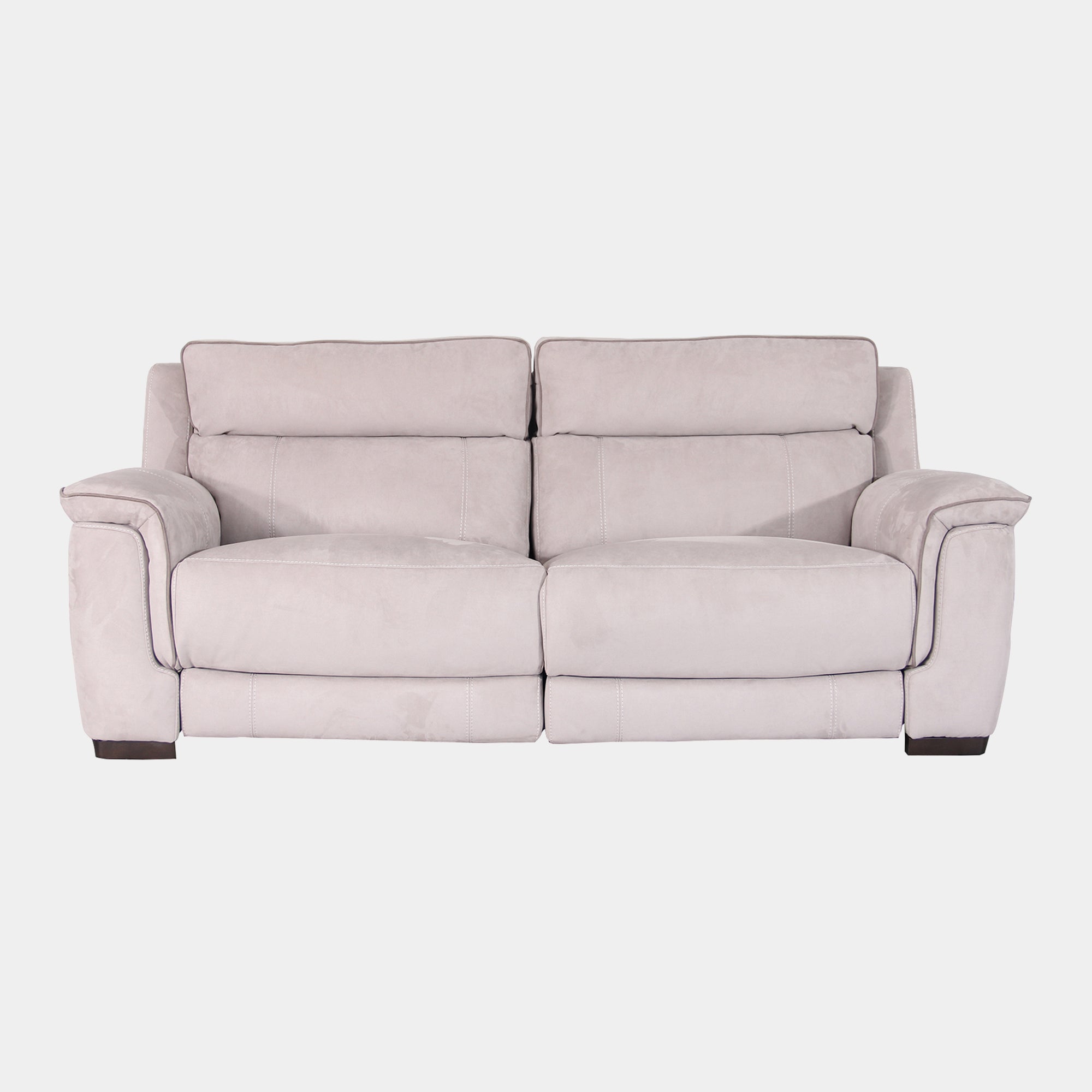 Monza - 2.5 Seat Compact Sofa With Double Power Recliner In Fabric