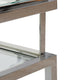 Grant - Coffee Table In Silver Stainless Steel