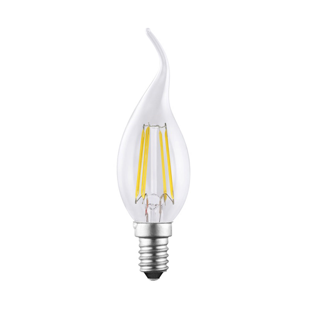 LED Flame Candle 4w SES Warm White Dimmable