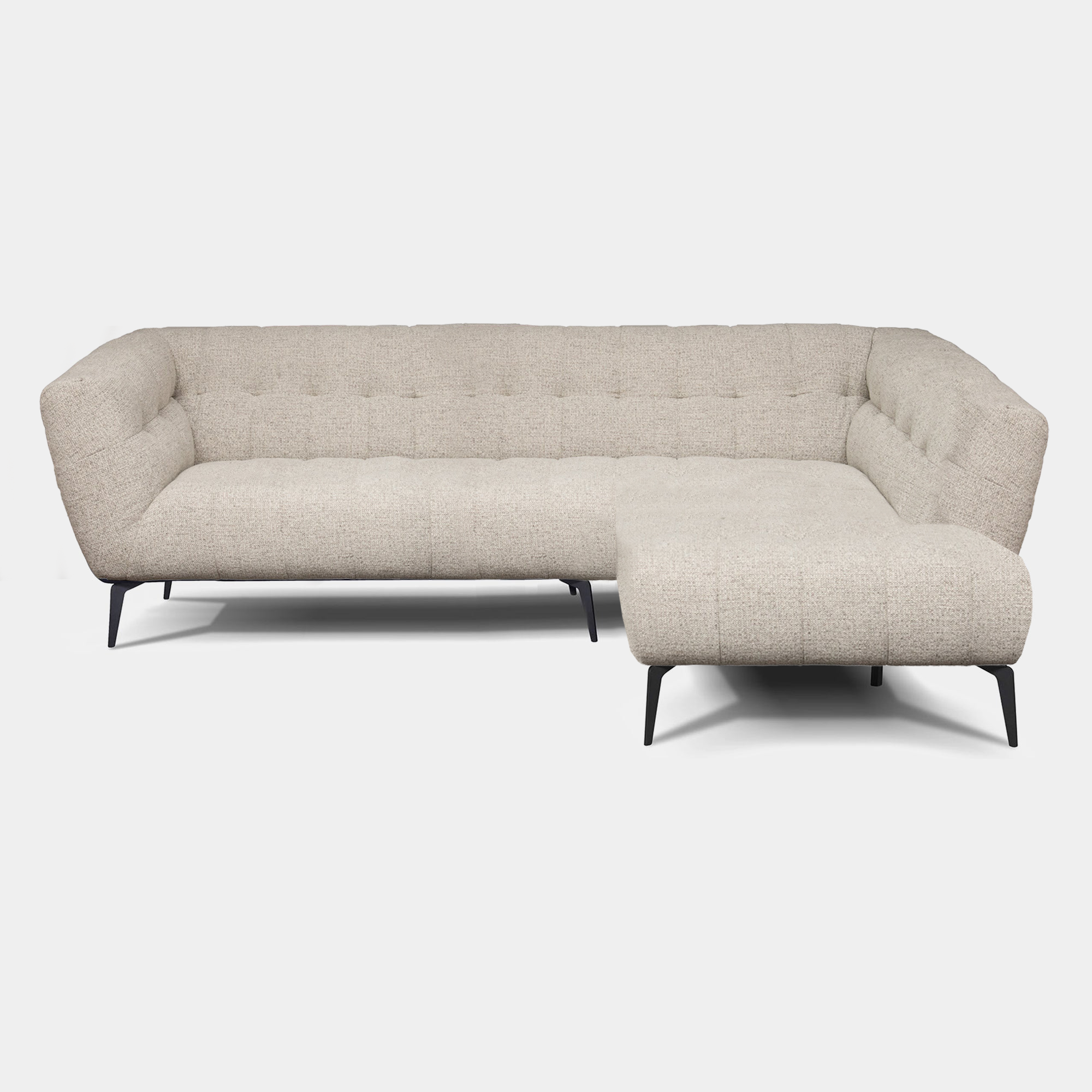 2 Seat Sofa LHF Arm With RHF Corner Chaise In Grade BSF20 Fabric