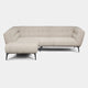 2 Seat Sofa RHF Arm With LHF Corner Chaise In Grade BSF20 Fabric