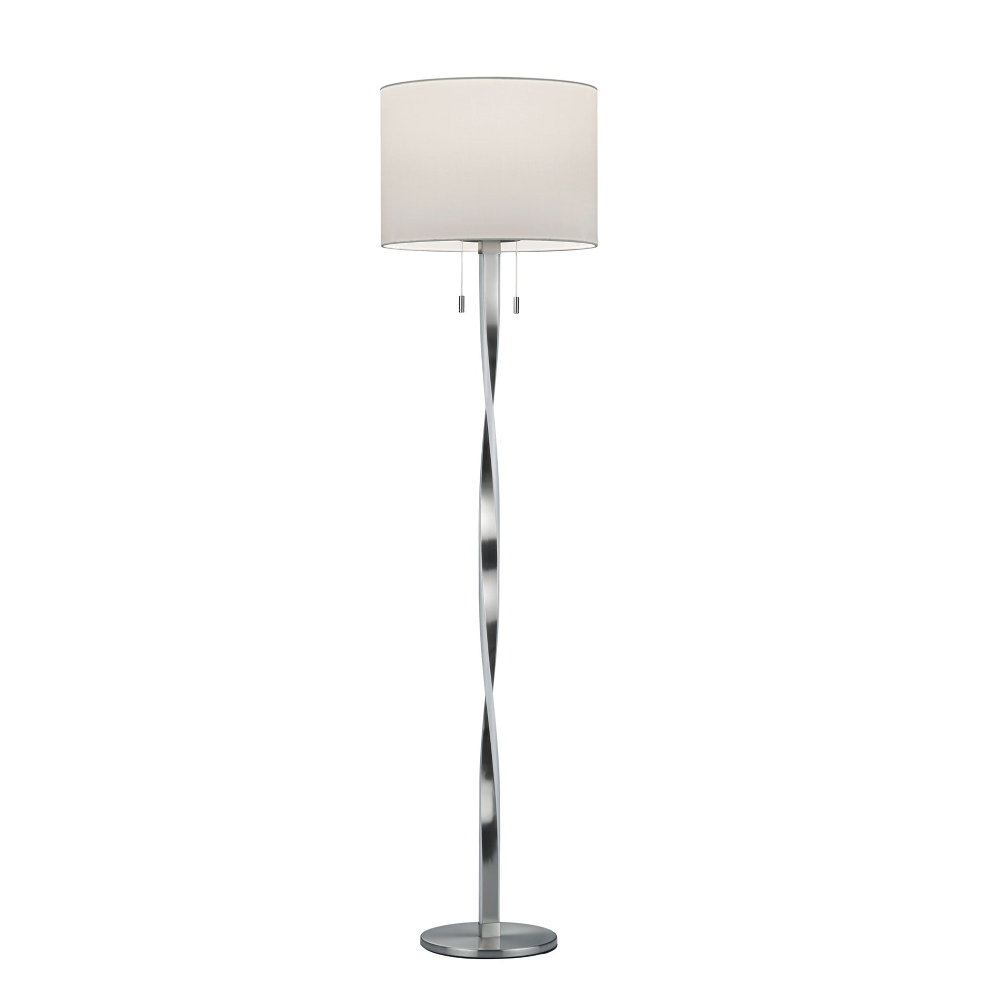 Twin LED Floor Lamp