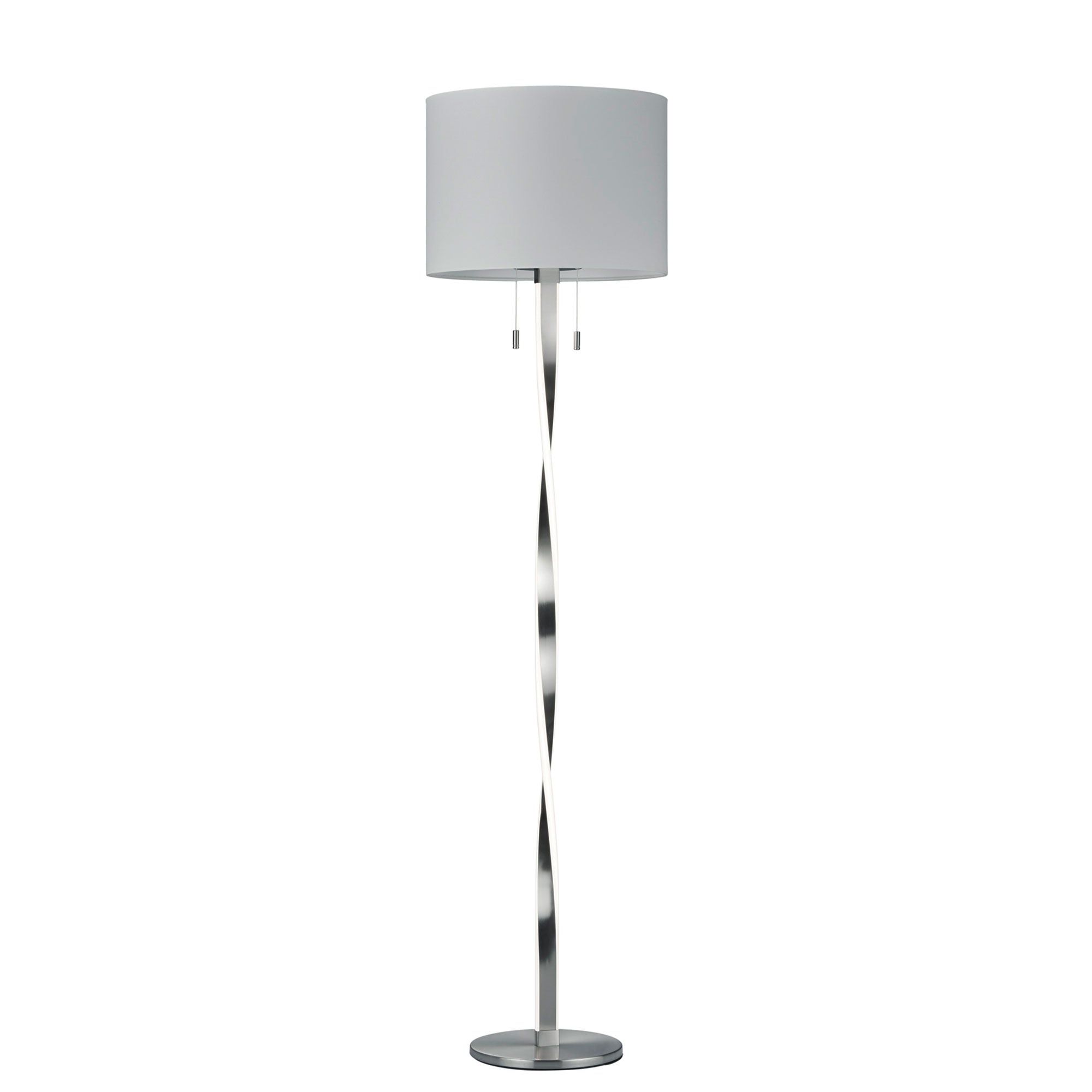 Twin LED Floor Lamp