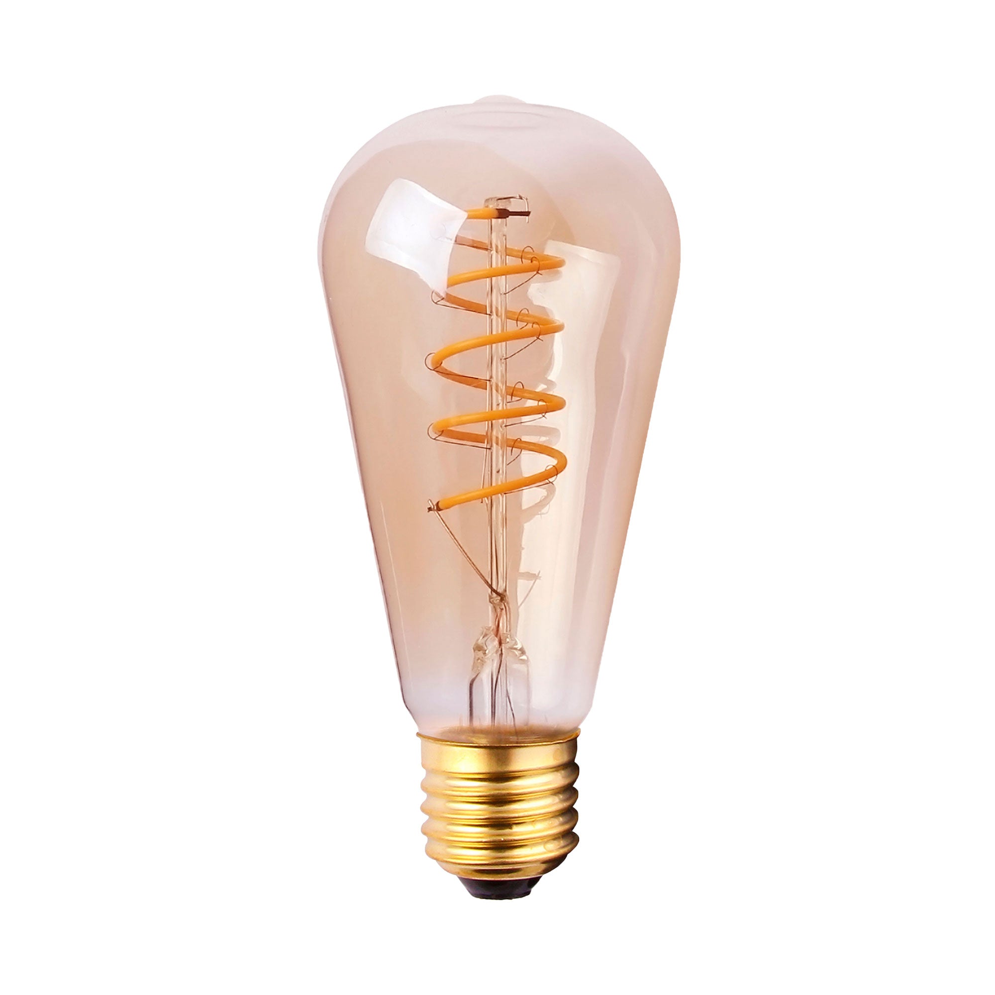 LED Vintage Valve Bulb 4w ES Tinted Warm White Dimmable