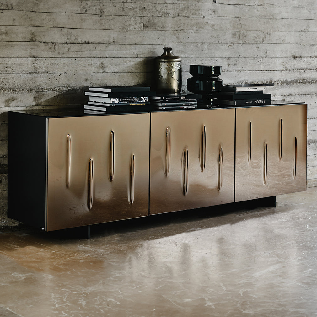 2 Door B2 Sideboard In M11 Titanium Carcase