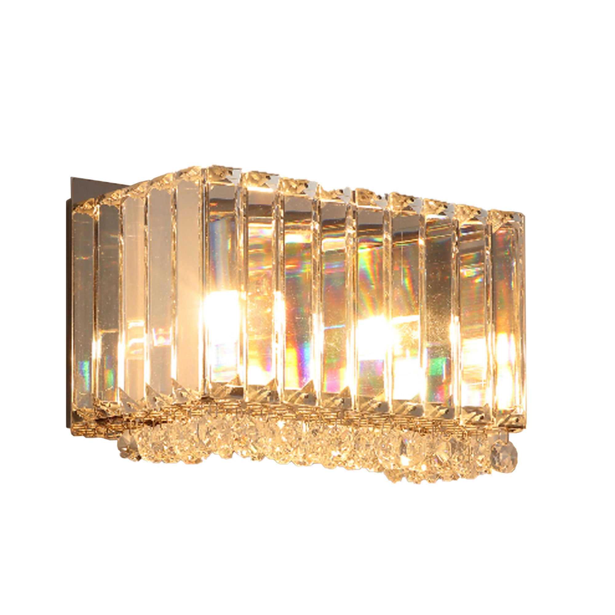 Vella Crystal Wall Light Square