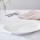 Serendipity White Oval Platter