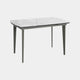 Light Grey Ceramic Extending Dining Table