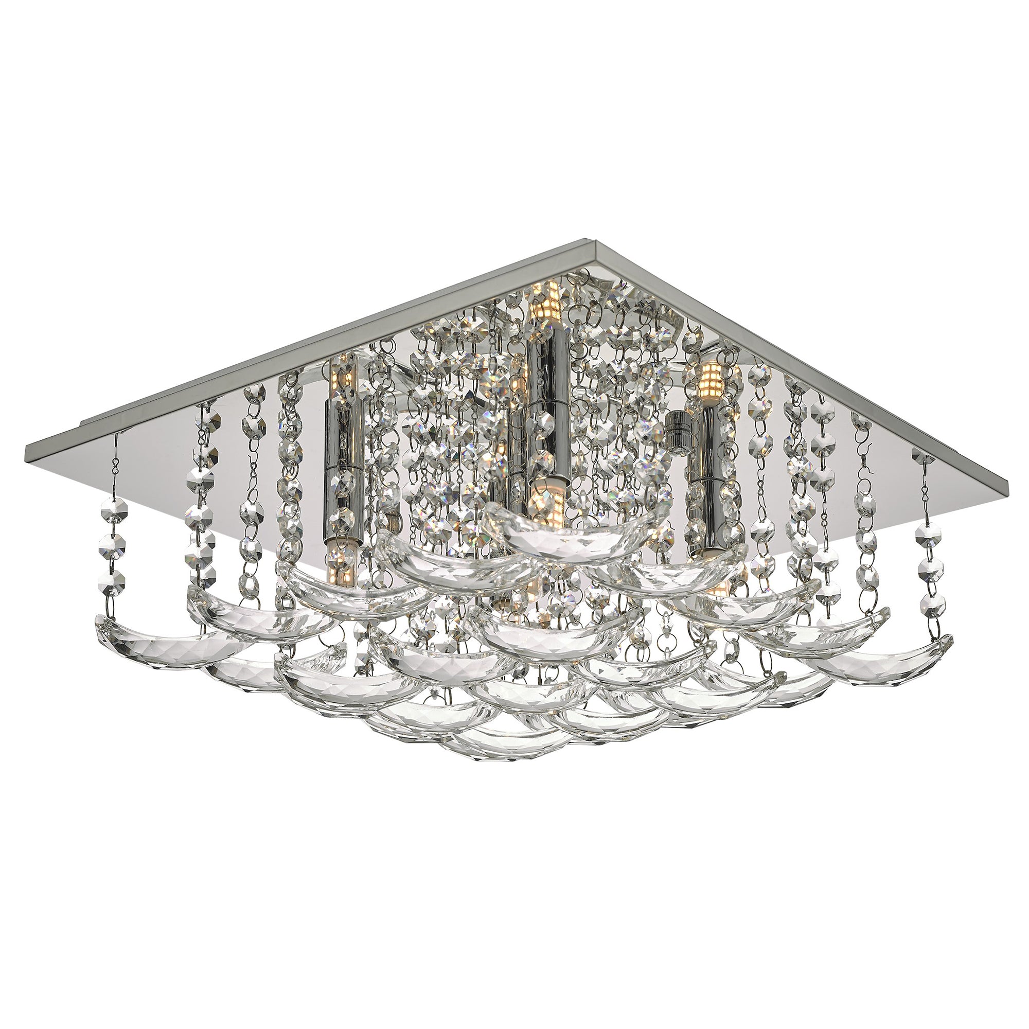 Flotilla 5 Light Crystal Flush