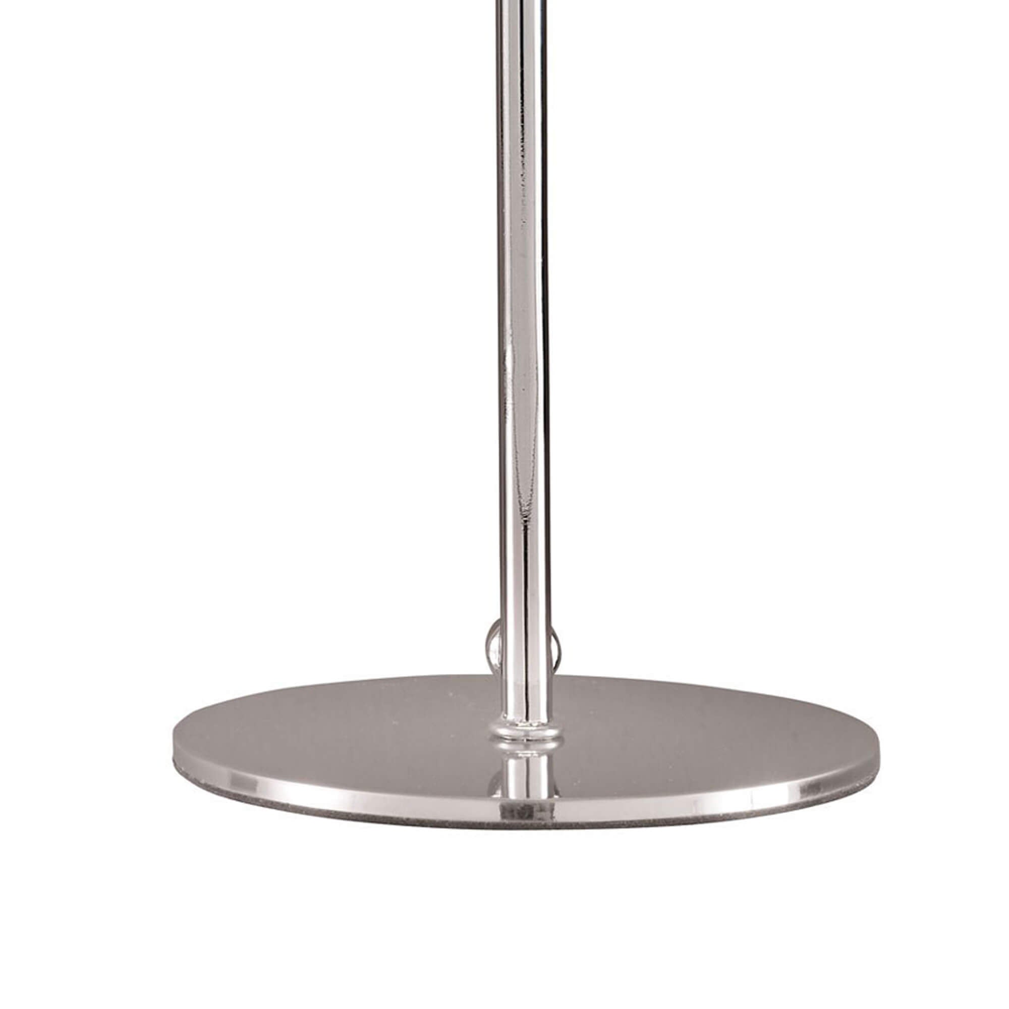 LA Collection Vienna Table Lamp Crystal/Chrome